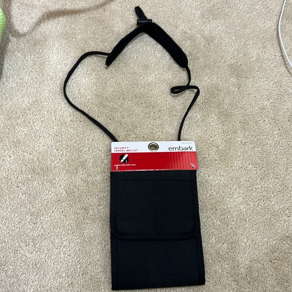 Security travel wallet